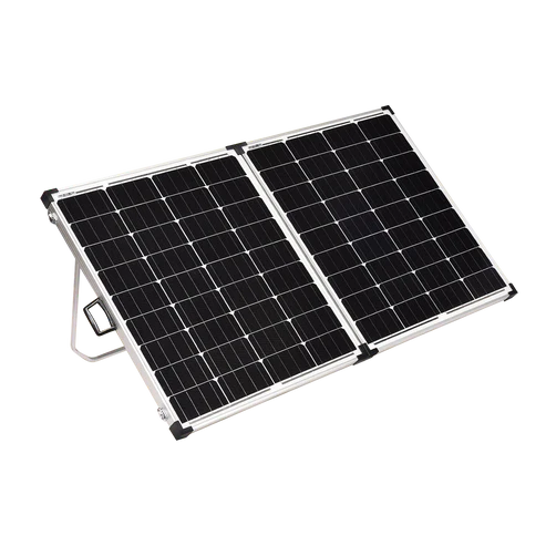 Harness the Power of the Sun Anywhere with the Exotronic 200W Portable Folding Solar Panel Kit
