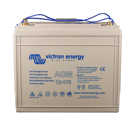 Victron 12V 170Ah AGM Super Cycle Deep Cycle Battery: A Review by Oksolar