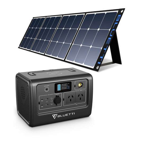 BLUETTI EB70(Grey) + Solar Panels | Solar Generator Kit