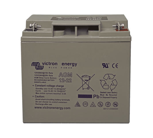 Victron 12V 22Ah AGM Deep Cycle Battery