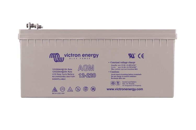 Victron 12V 220Ah AGM Deep Cycle Battery