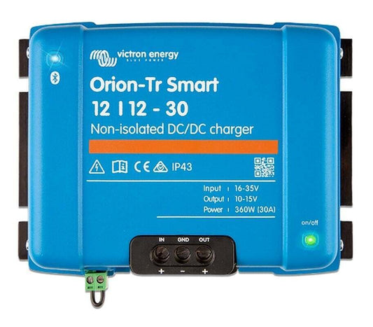 Victron 12V to 12V Orion-Tr Smart 12/12-30A Non-isolated DC-DC Charger
