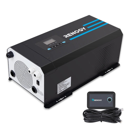 Renogy 2000W 12V Pure Sine Wave Inverter Charger w/ LCD