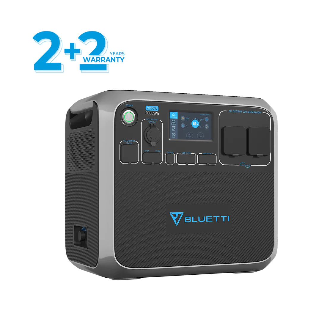 BLUETTI AC200P + B230 | Home Battery Backup | AC200P+1*B230+1*P090D-XT90 CABLE