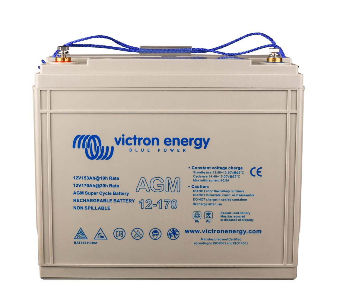 Victron 12V/170Ah AGM Super Cycle Battery (M8)