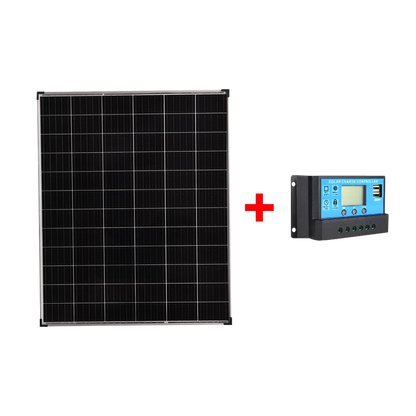 OkSolar™ 300W Fixed Solar Panel with PWM Regulator