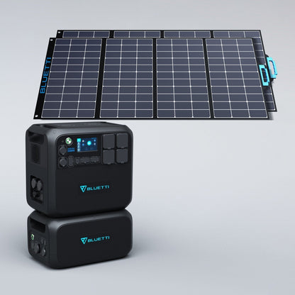 BLUETTI AC200MAX + 1*B230 + Solar Panels | Home Battery Backup