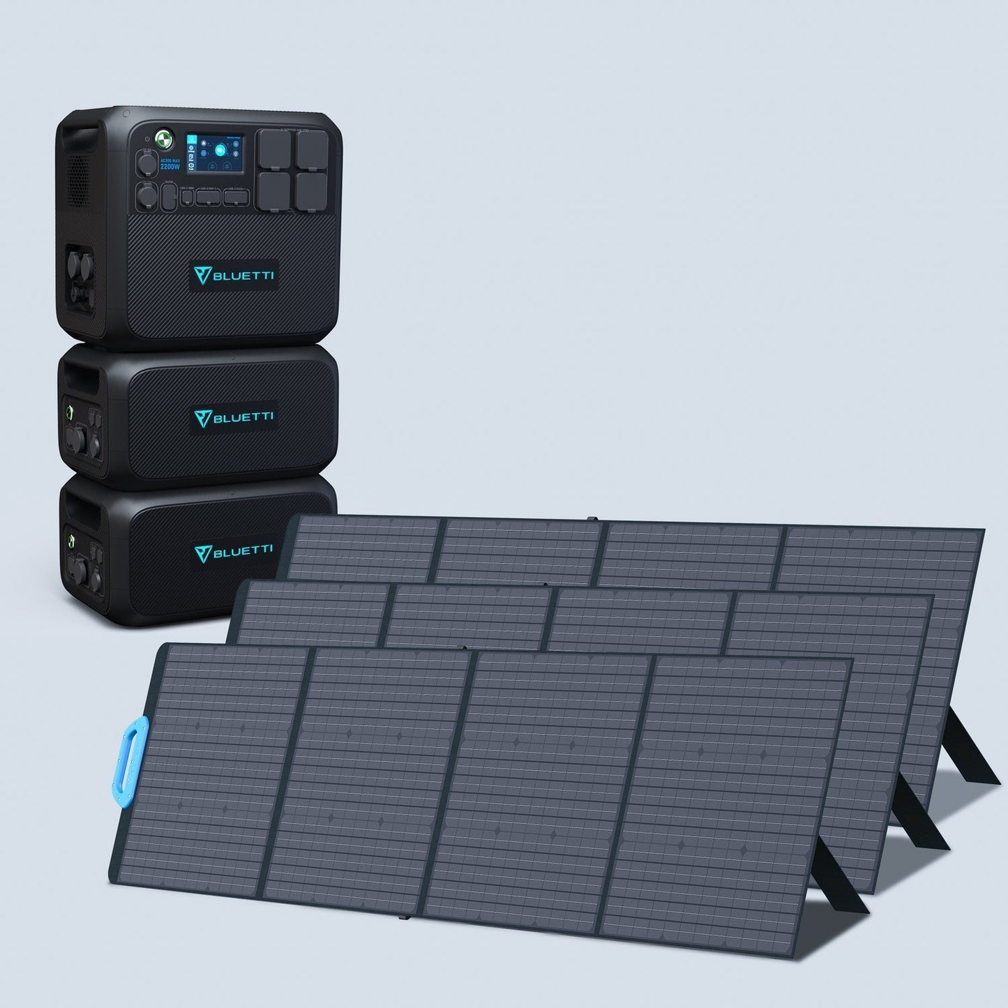 BLUETTI AC200MAX + 2*B230 + Solar Panels | Home Battery Backup
