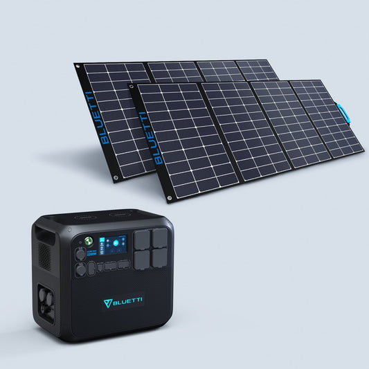 BLUETTI AC200MAX + Solar Panels | Solar Generator Kit