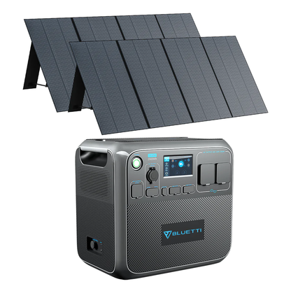 BLUETTI AC200P + Solar Panels