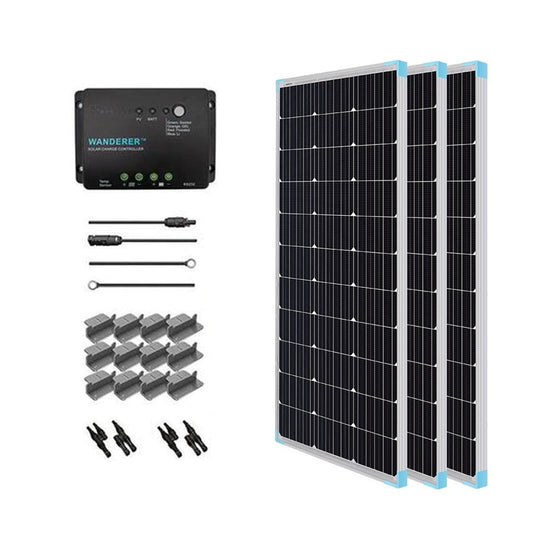 Renogy 300 Watt 12 Volt Monocrystalline Solar Starter Kit